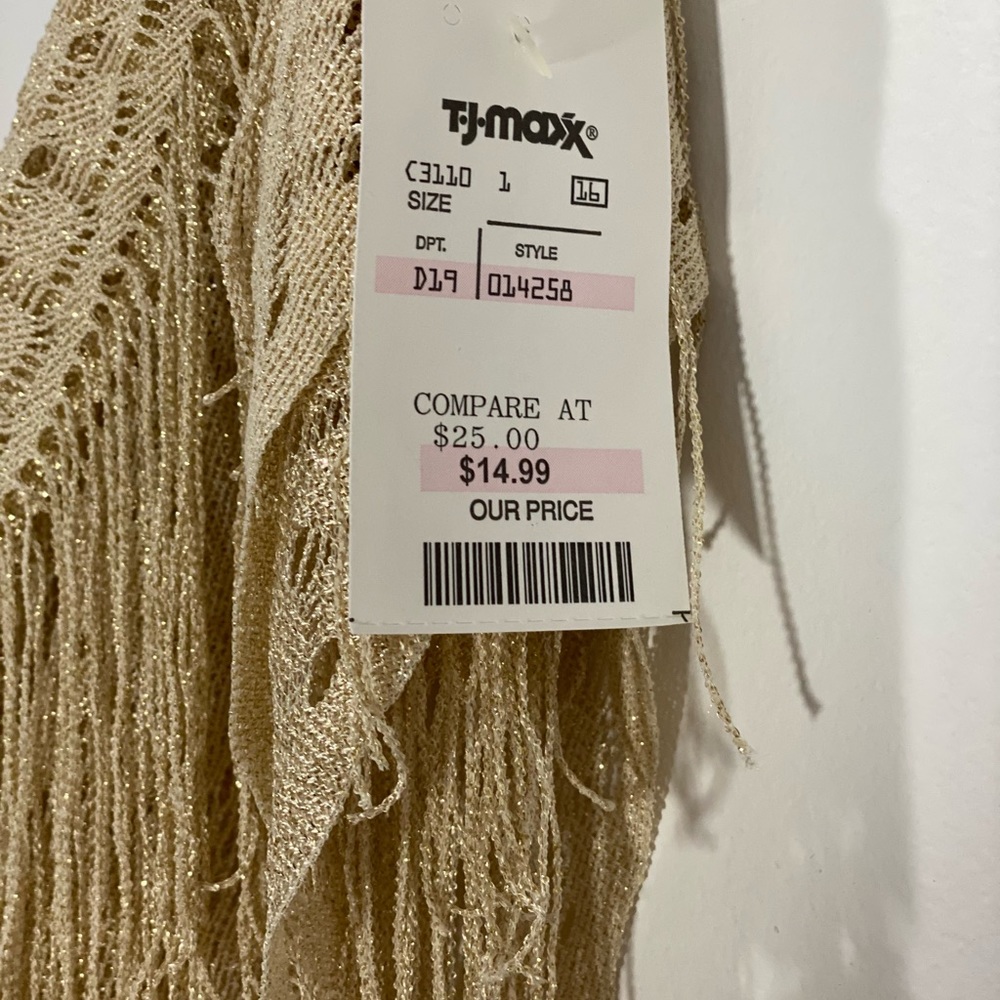 Gold shawl - Picture 4 of 4